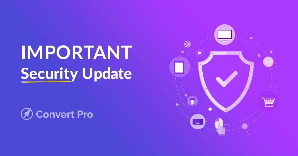 Important Security Update! - Convert Pro